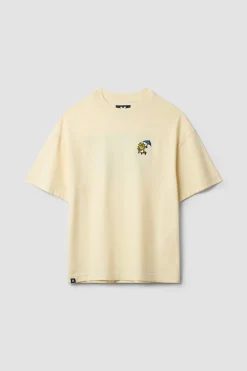CAMISETA QUILT CREMA
