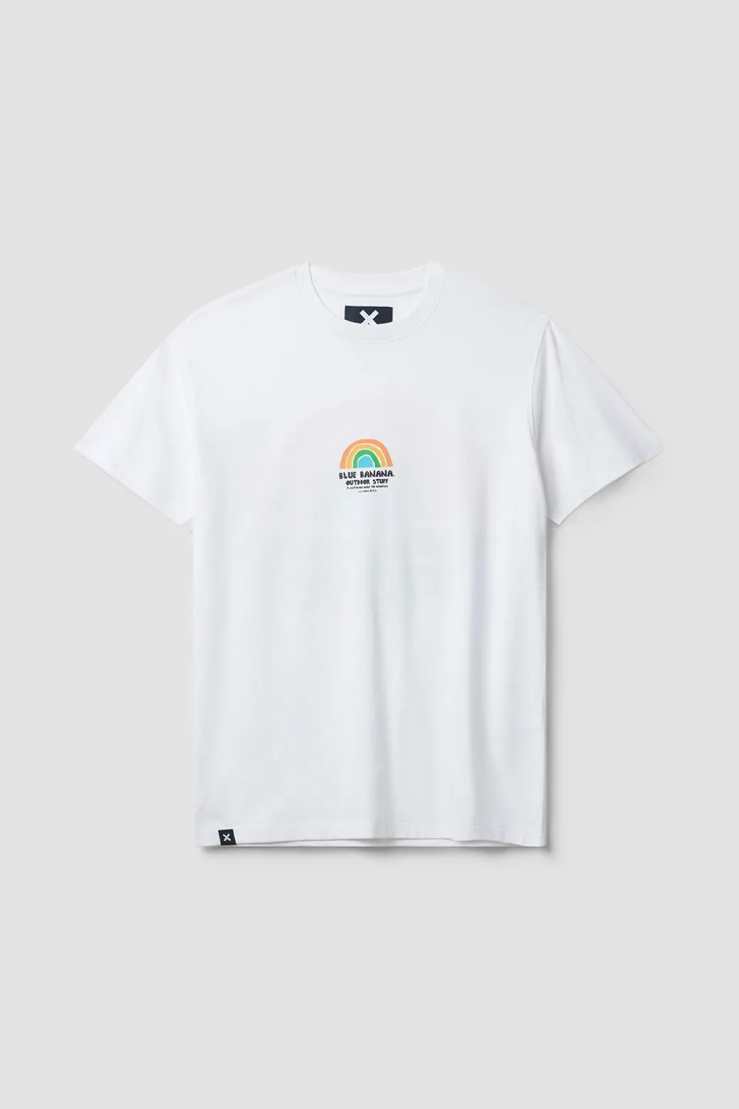 CAMISETA RAINBOW BLANCA