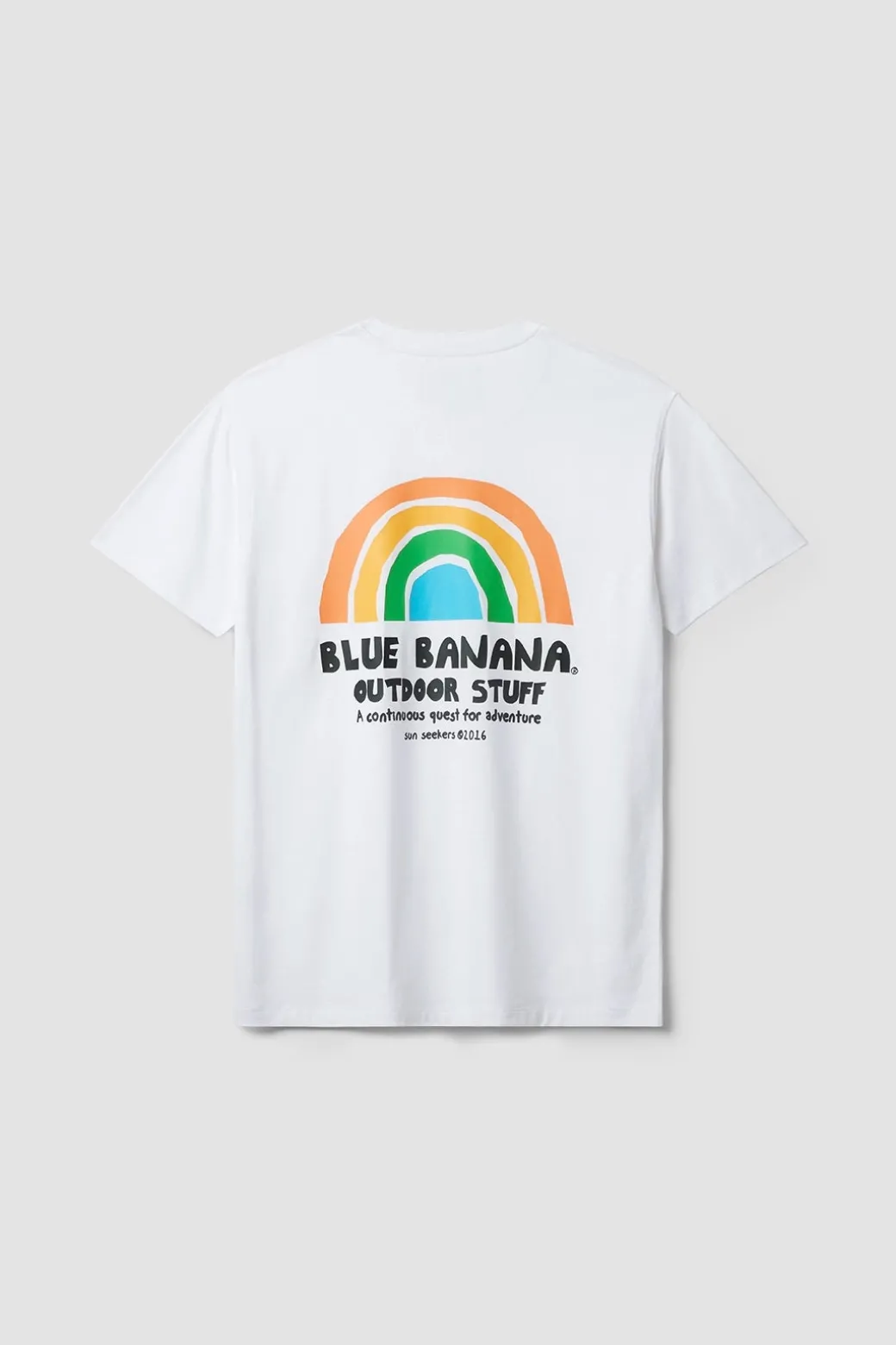 CAMISETA RAINBOW BLANCA