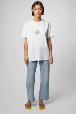 CAMISETA RAINBOW BLANCA
