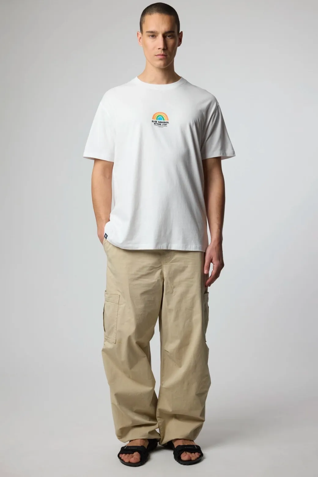 CAMISETA RAINBOW BLANCA