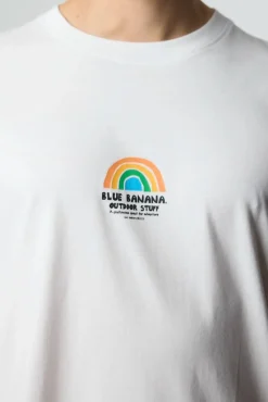 CAMISETA RAINBOW BLANCA