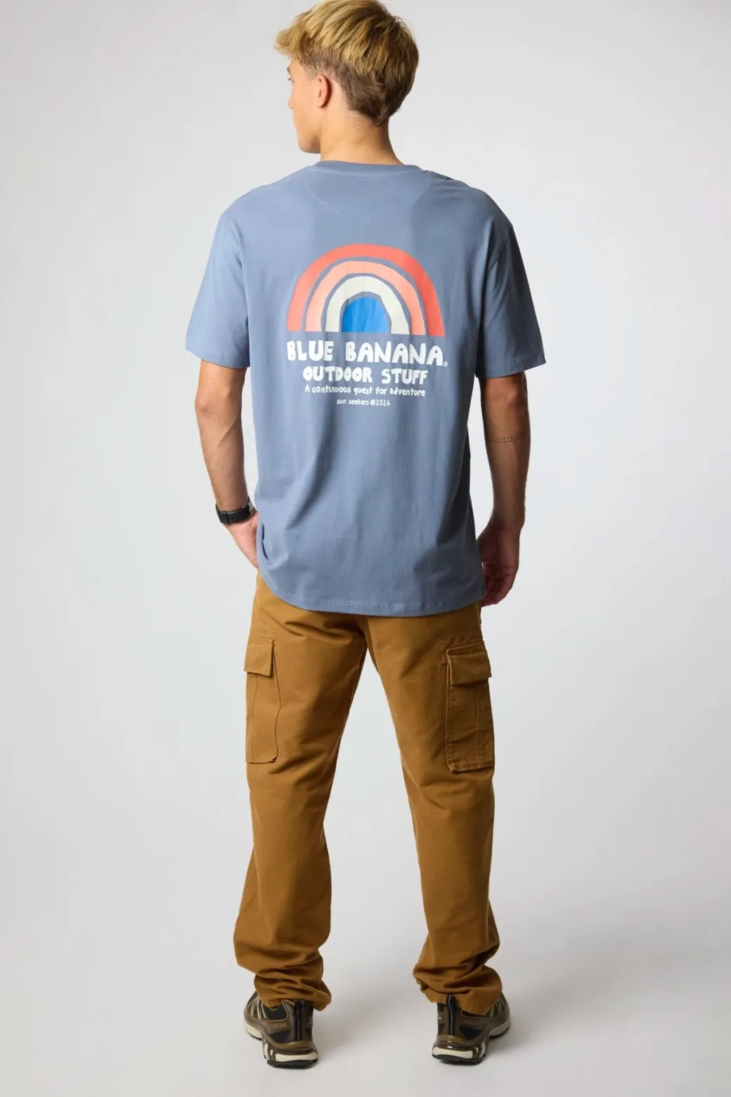 CAMISETA RAINBOW SKY BLUE