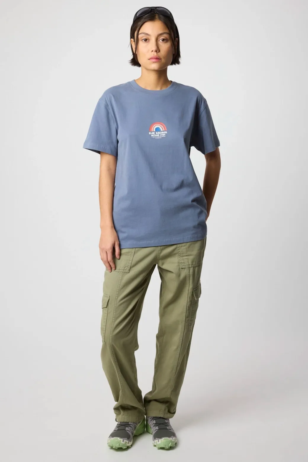 CAMISETA RAINBOW SKY BLUE