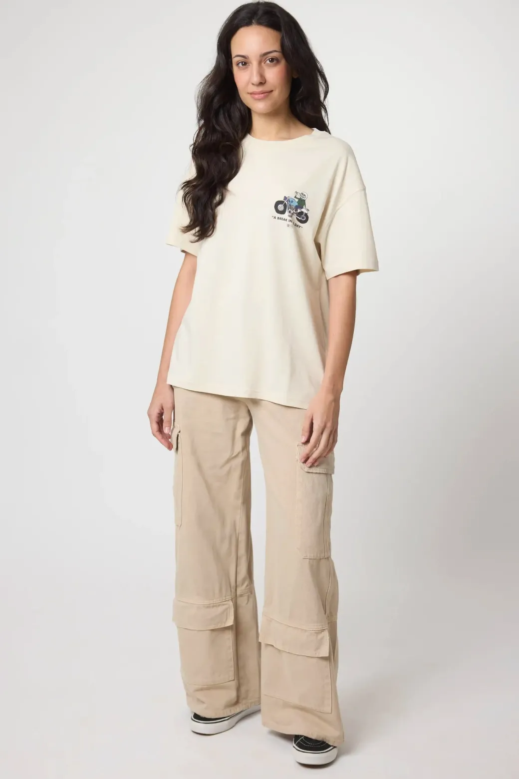CAMISETA RIDER CRD BLANCO ROTO