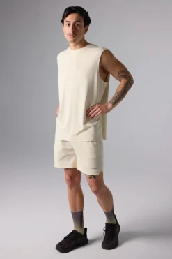 CAMISETA SIN MANGAS ACTIVE DUSTY CREAM