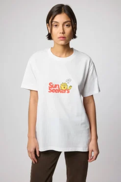 CAMISETA SUN SEEKERS BLANCA