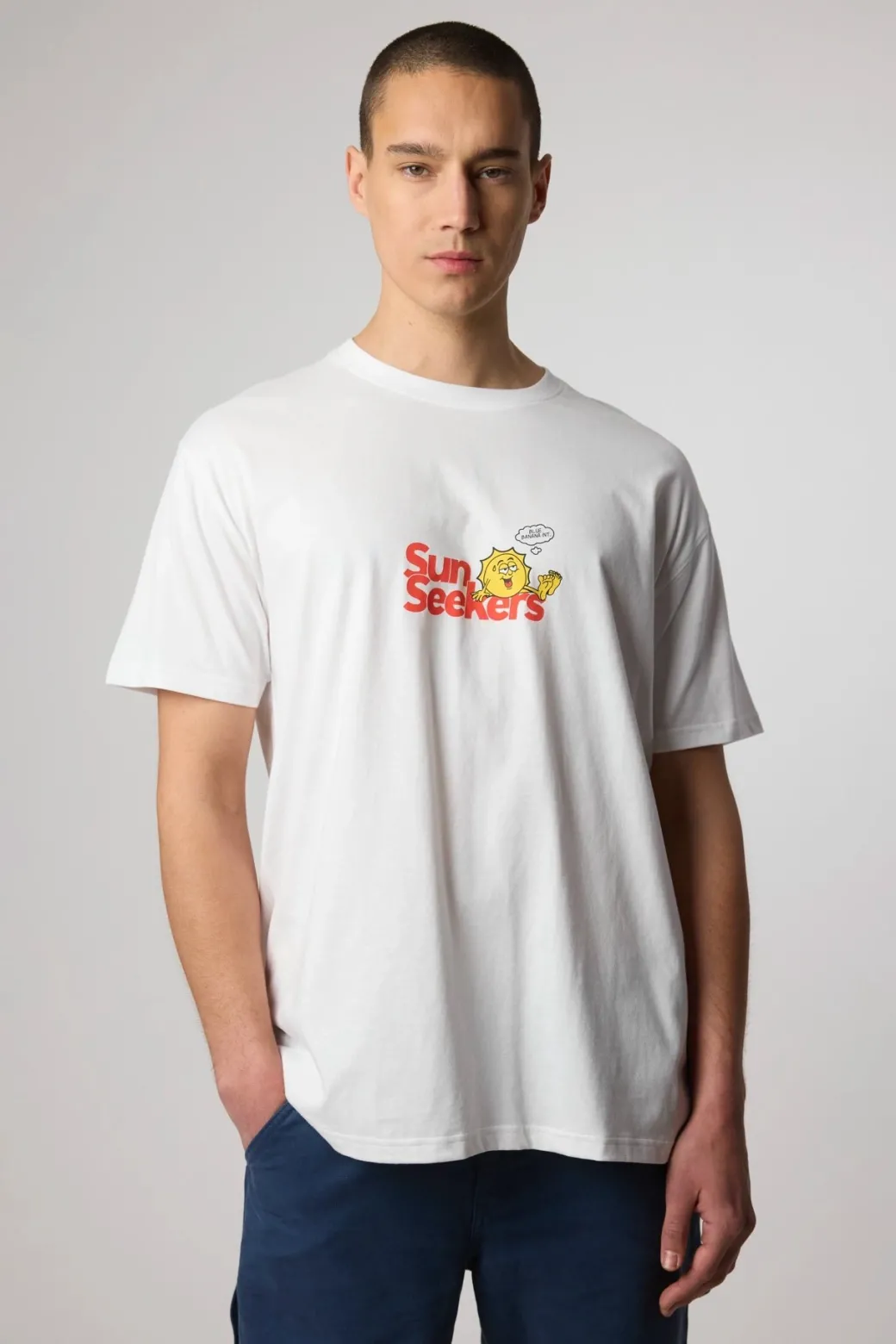 CAMISETA SUN SEEKERS BLANCA