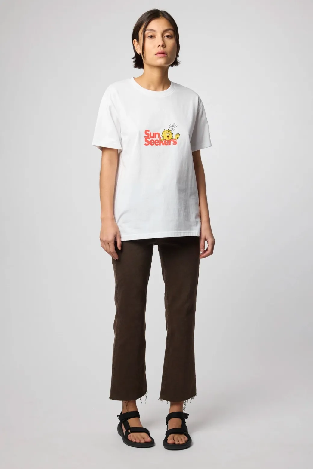 CAMISETA SUN SEEKERS BLANCA