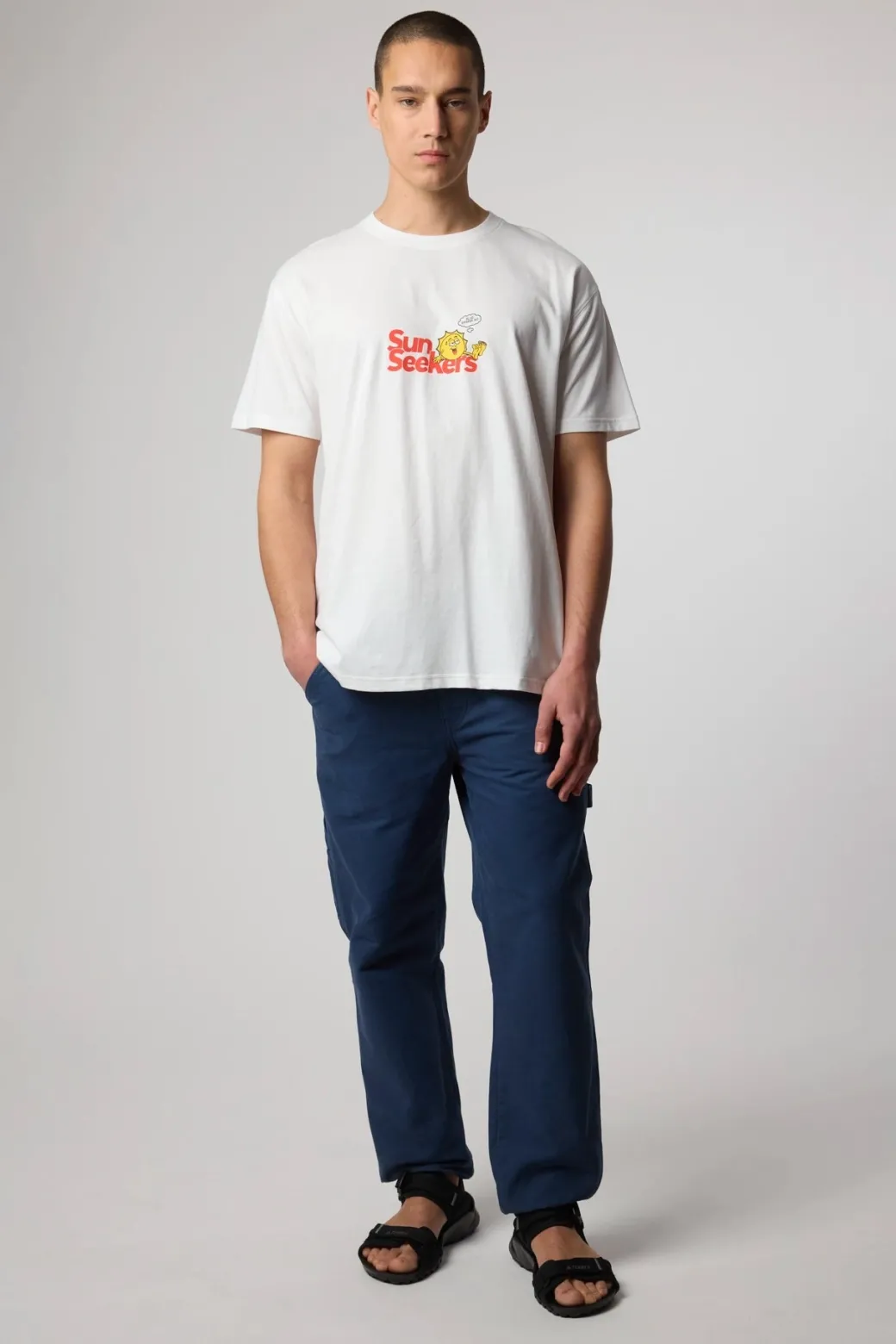 CAMISETA SUN SEEKERS BLANCA