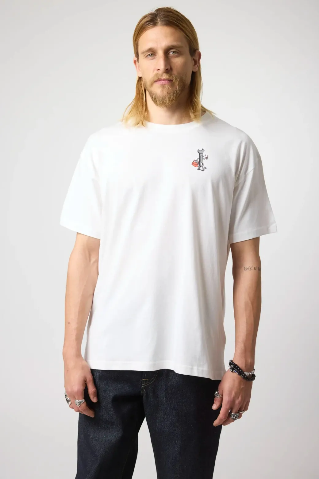 CAMISETA TOOL CRD BLANCA