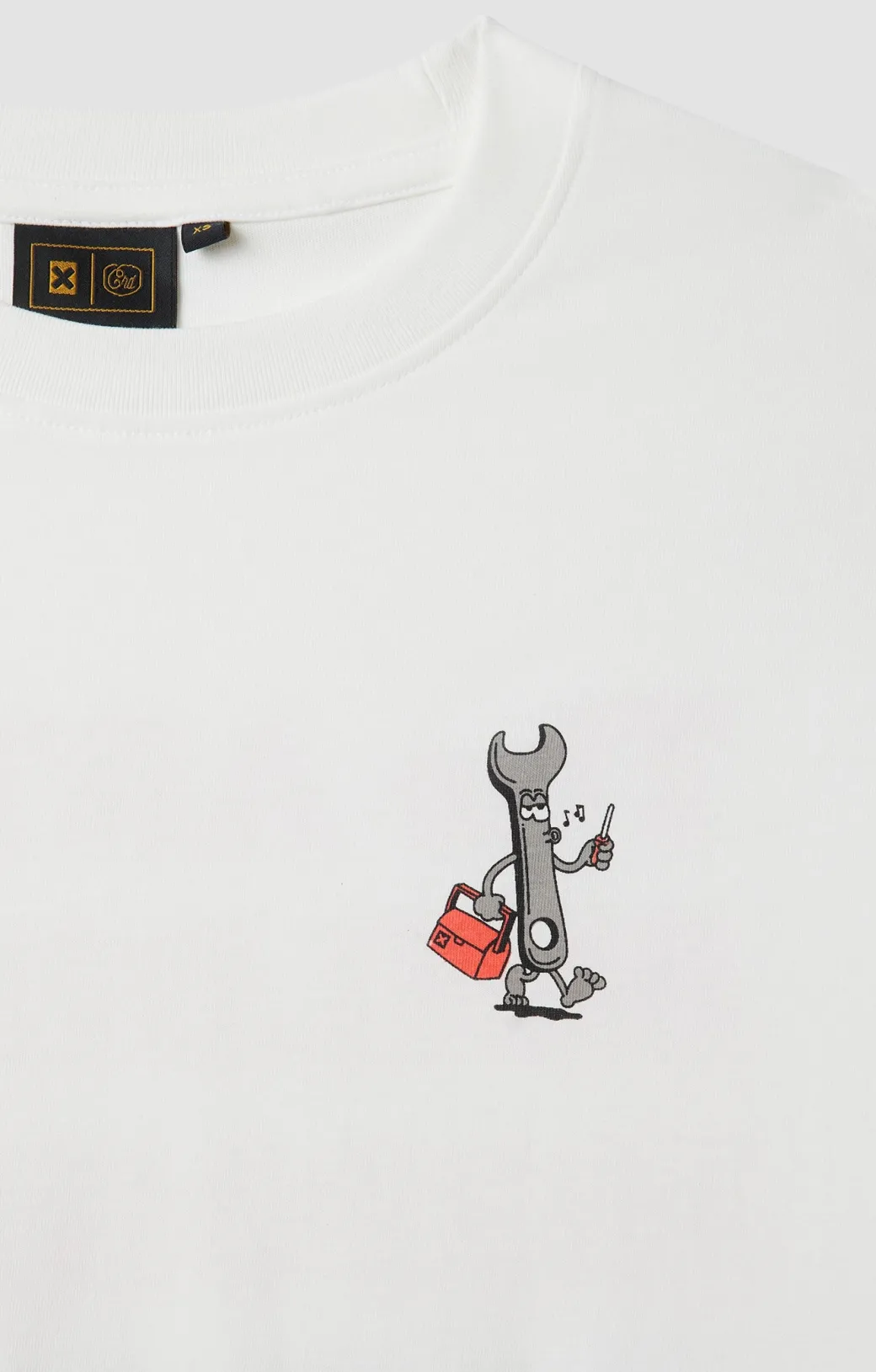 CAMISETA TOOL CRD BLANCA