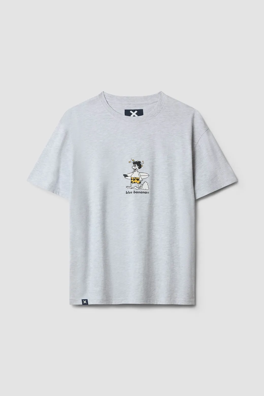 CAMISETA WIPEOUT LIGHT GREY MELANGE