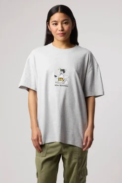 CAMISETA WIPEOUT LIGHT GREY MELANGE