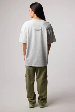 CAMISETA WIPEOUT LIGHT GREY MELANGE