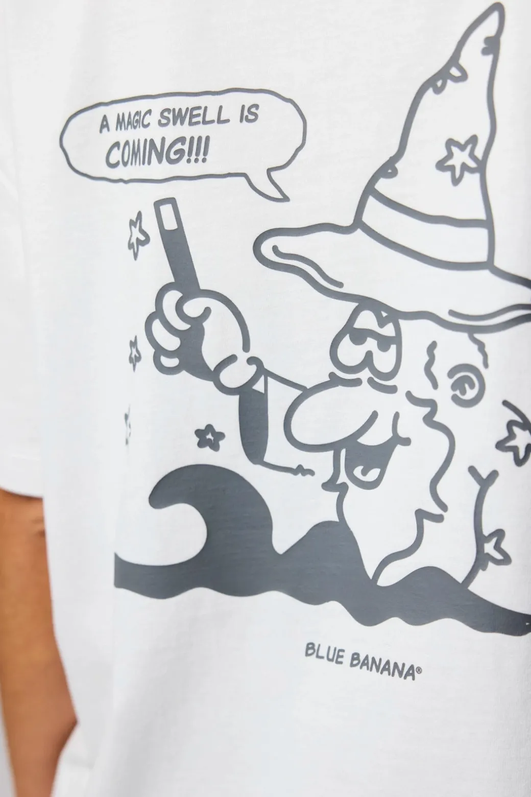 CAMISETA WIZARD BLANCA