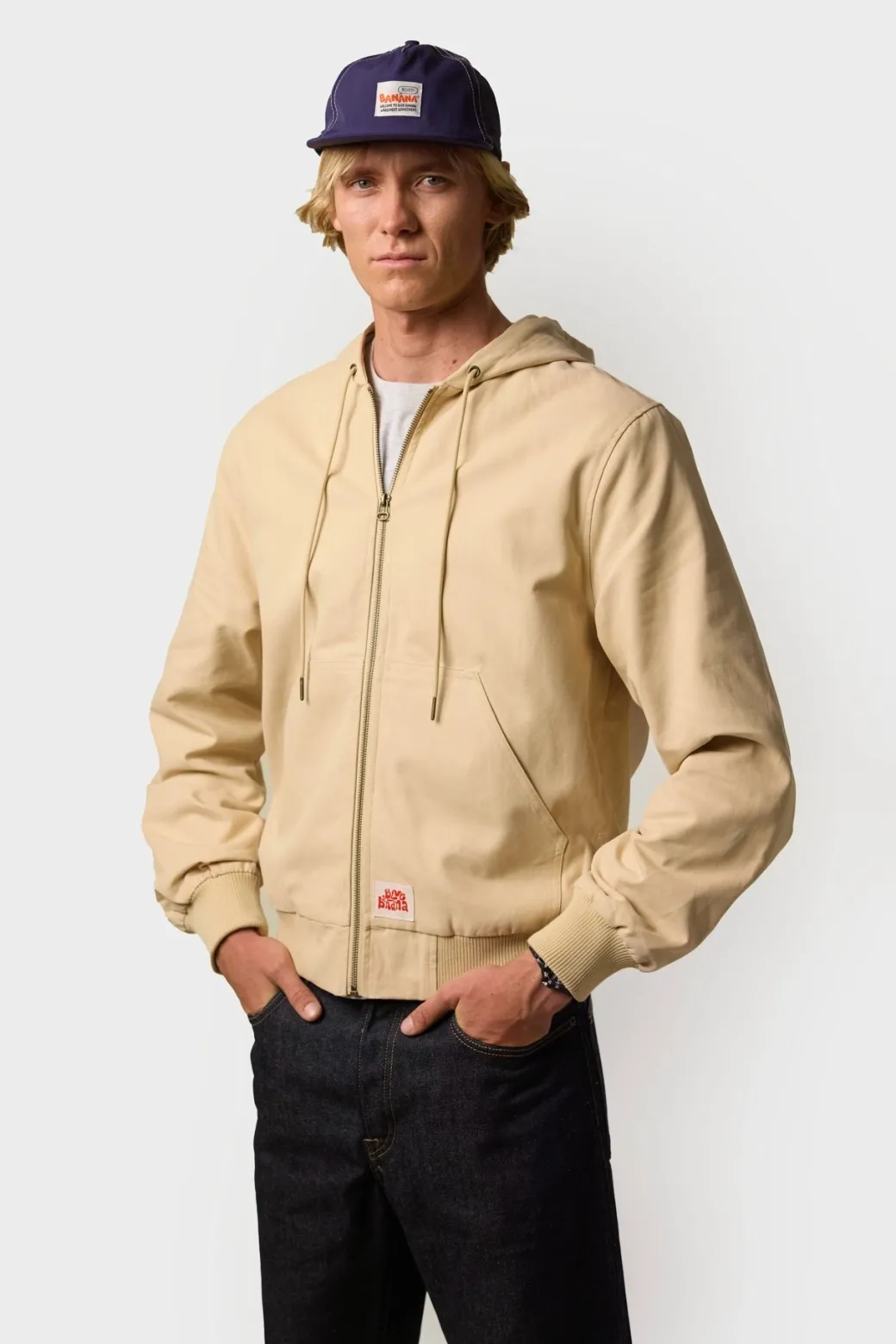 CHAQUETA CANVAS BEIGE