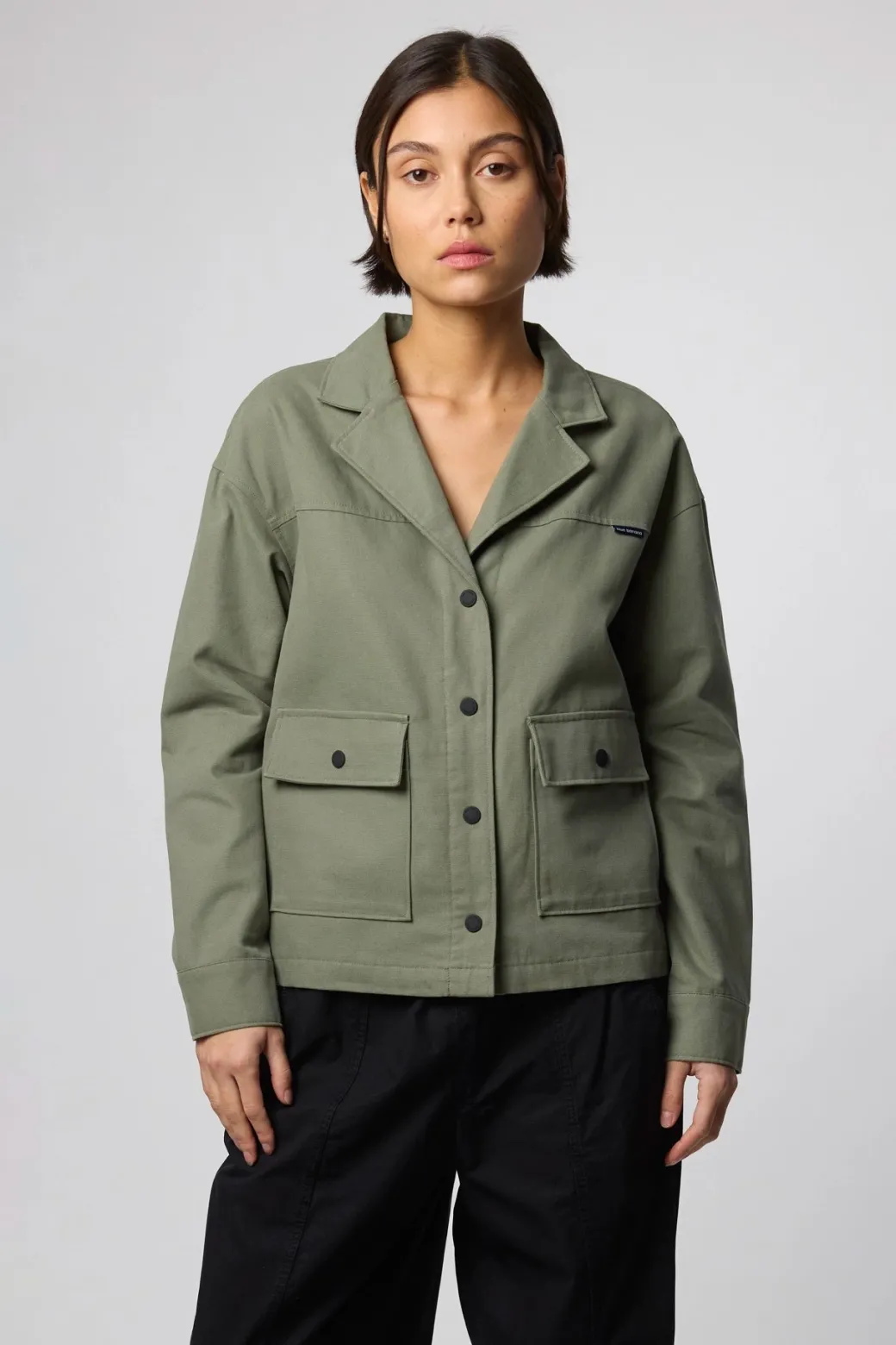 CHAQUETA MUJER CARLOTA IGUANA GREEN