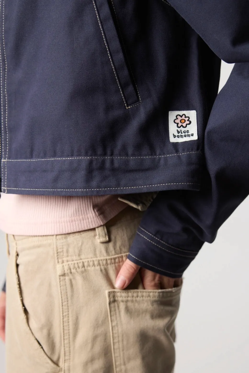 CHAQUETA MUJER PIER AZUL MARINO