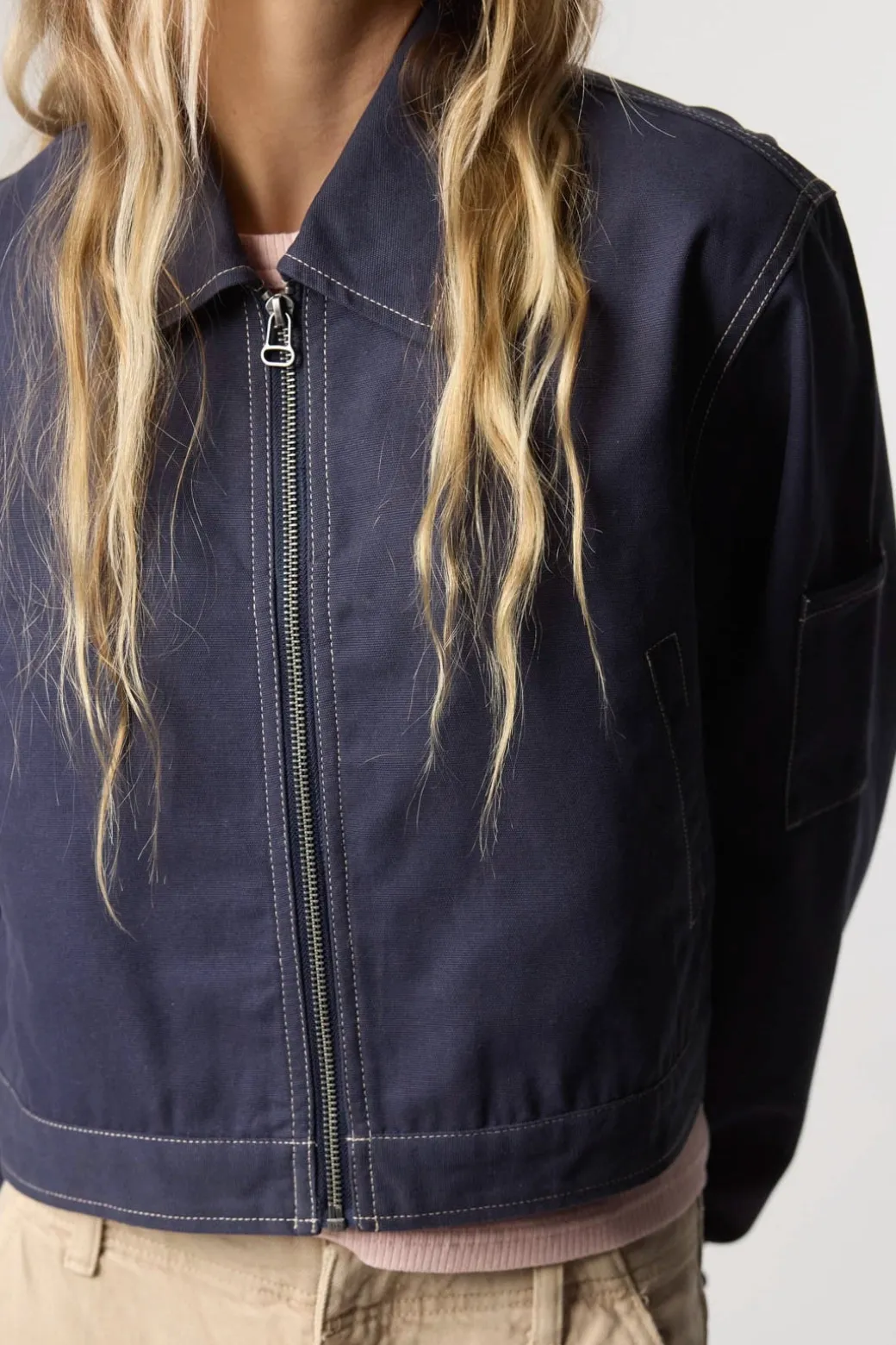 CHAQUETA MUJER PIER AZUL MARINO