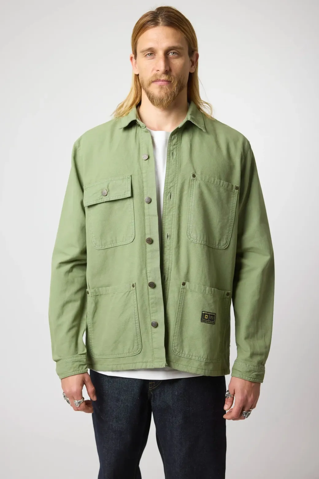 CHAQUETA WORKER CRD VERDE