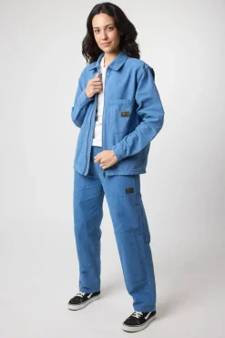 CHAQUETA ZIPPER CRD AZUL