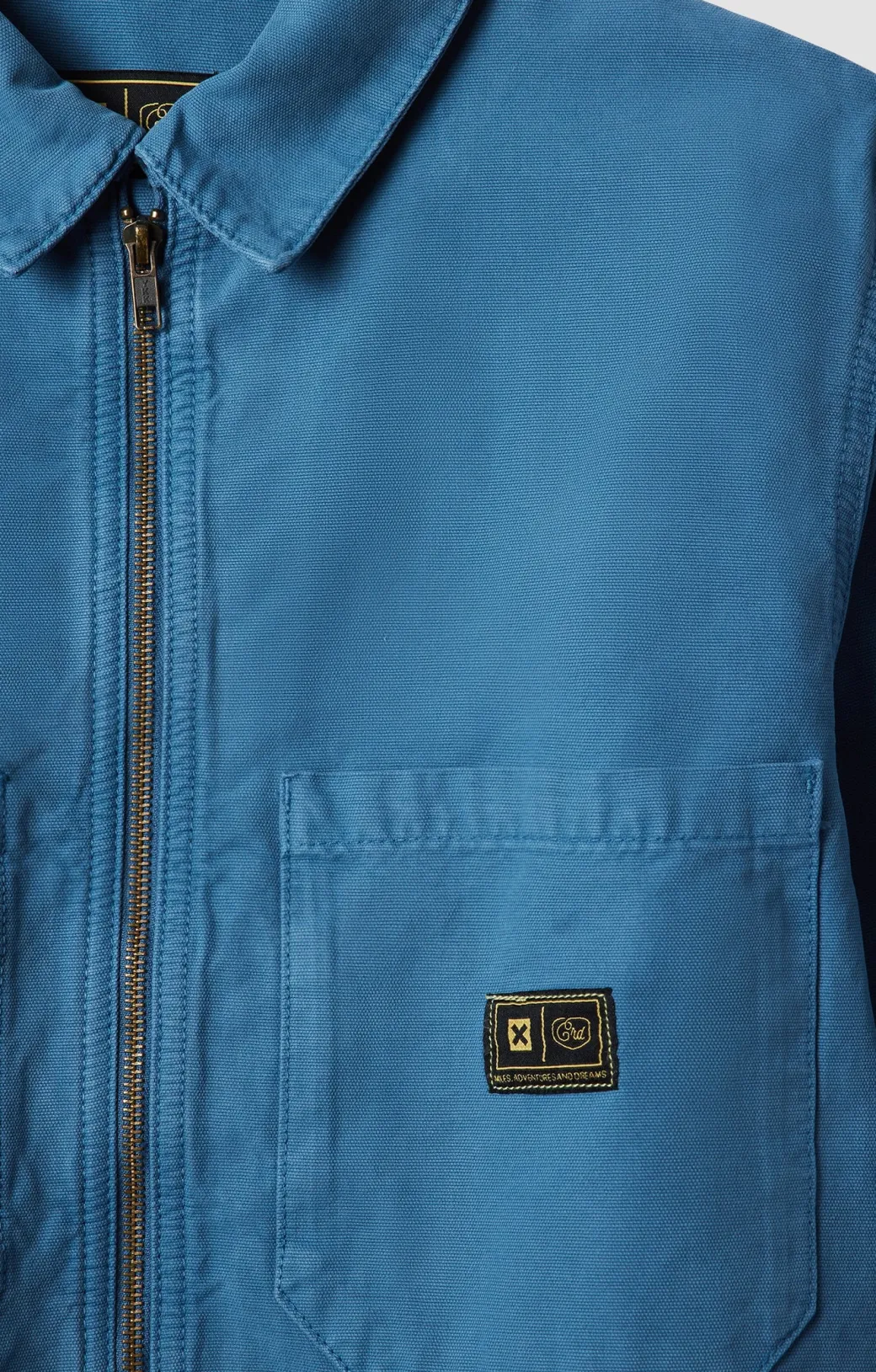 CHAQUETA ZIPPER CRD AZUL