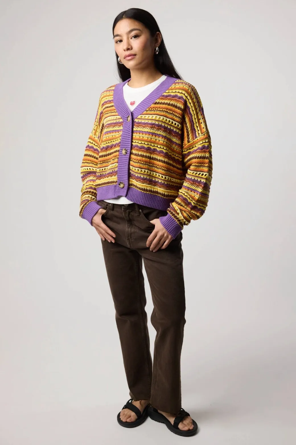 CÁRDIGAN MUJER LUPE MULTICOLOR
