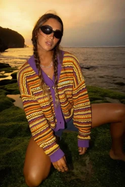 CÁRDIGAN MUJER LUPE MULTICOLOR