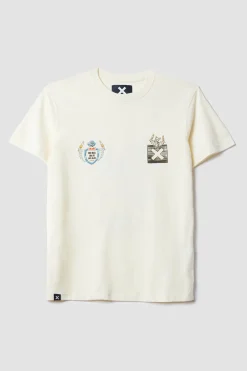 CREAM RED BULL TEE