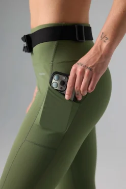 LEGGINGS MUJER ACTIVE ASTRAL GREEN