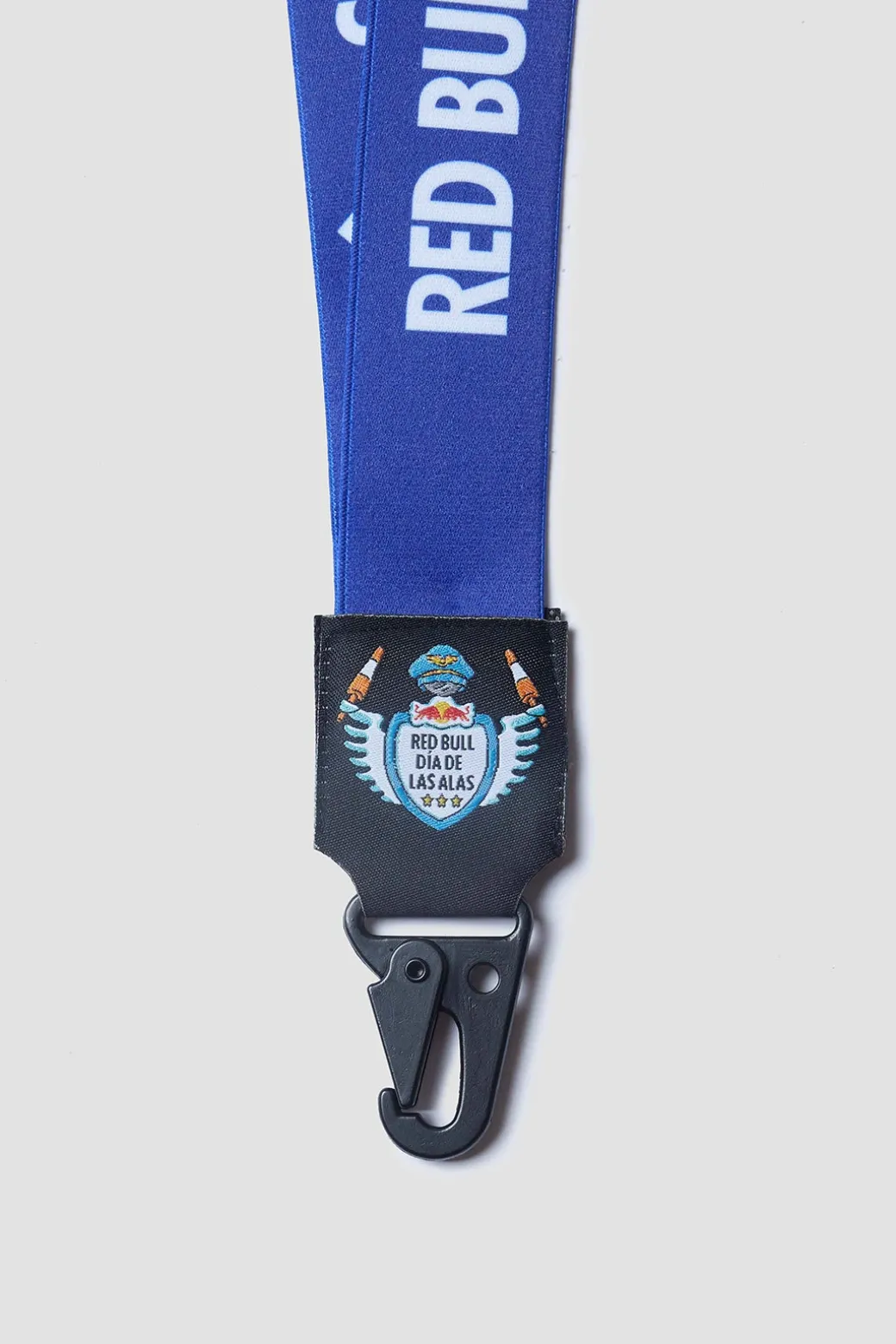 NAVY RED BULL LANYARD
