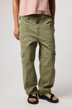 PANTALÓN CARGO MUJER DAISY IGUANA GREEN