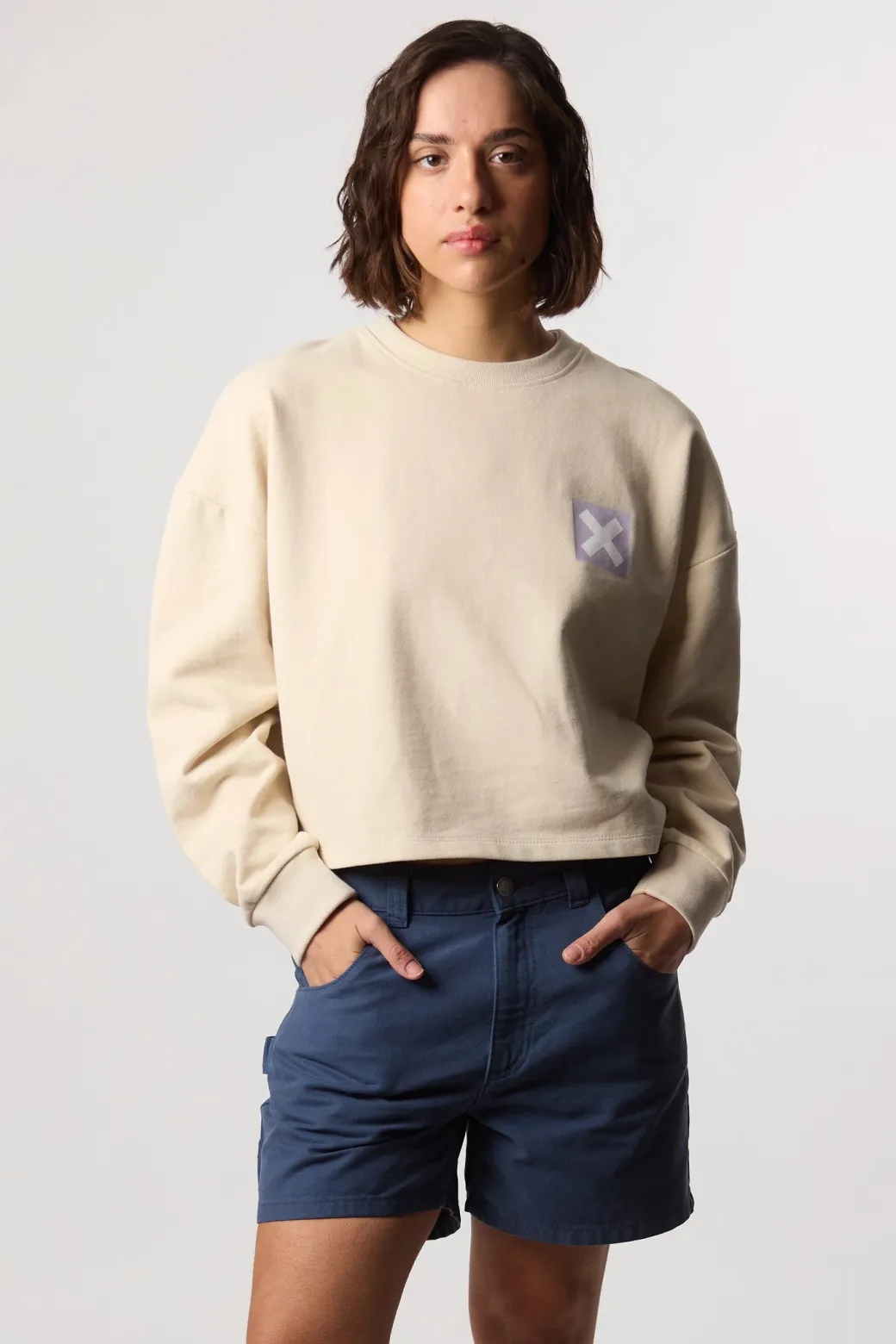 PANTALÓN CORTO MUJER PAMPA IMPERIAL BLUE
