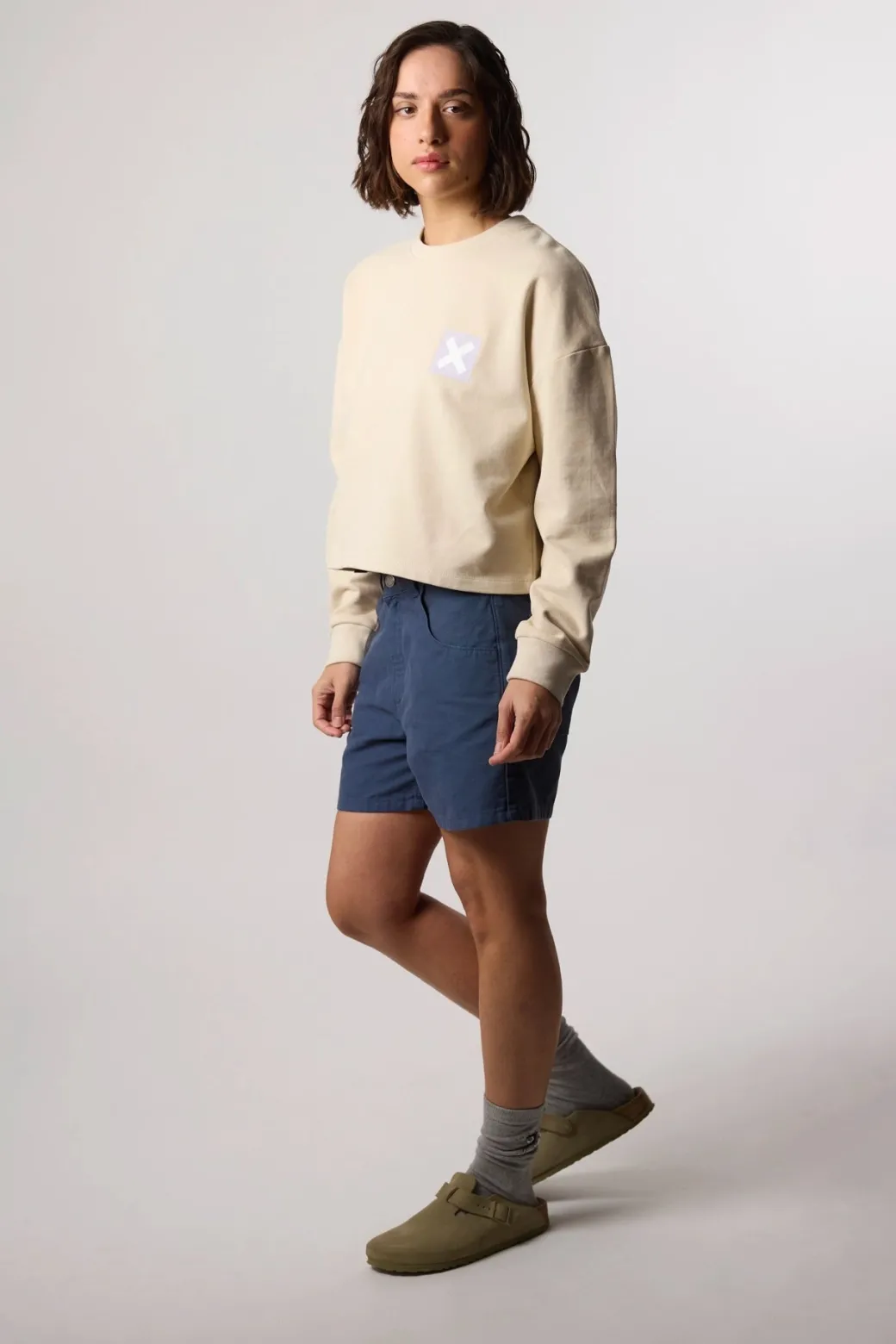 PANTALÓN CORTO MUJER PAMPA IMPERIAL BLUE