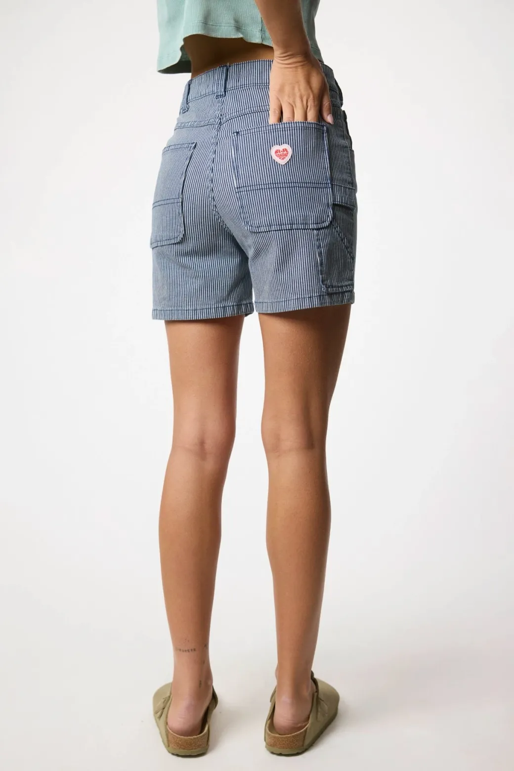 PANTALÓN CORTO MUJER POPEYE AZUL MARINO