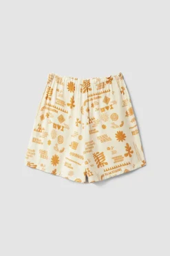 PANTALÓN CORTO MUJER TILE ECRU