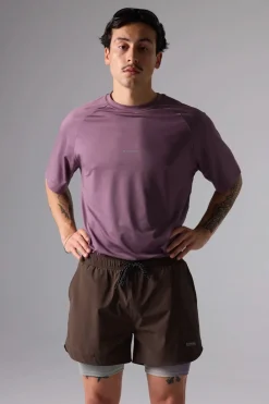 PANTALÓN CORTO TRAIL SOLID BROWN