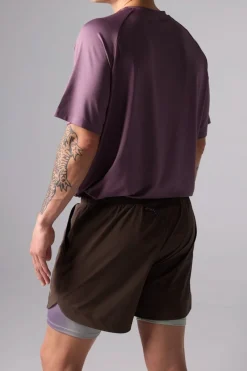 PANTALÓN CORTO TRAIL SOLID BROWN