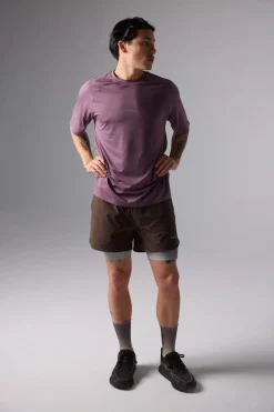 PANTALÓN CORTO TRAIL SOLID BROWN