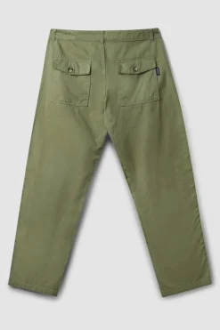 PANTALÓN STRAIGHT PATCHED IGUANA GREEN