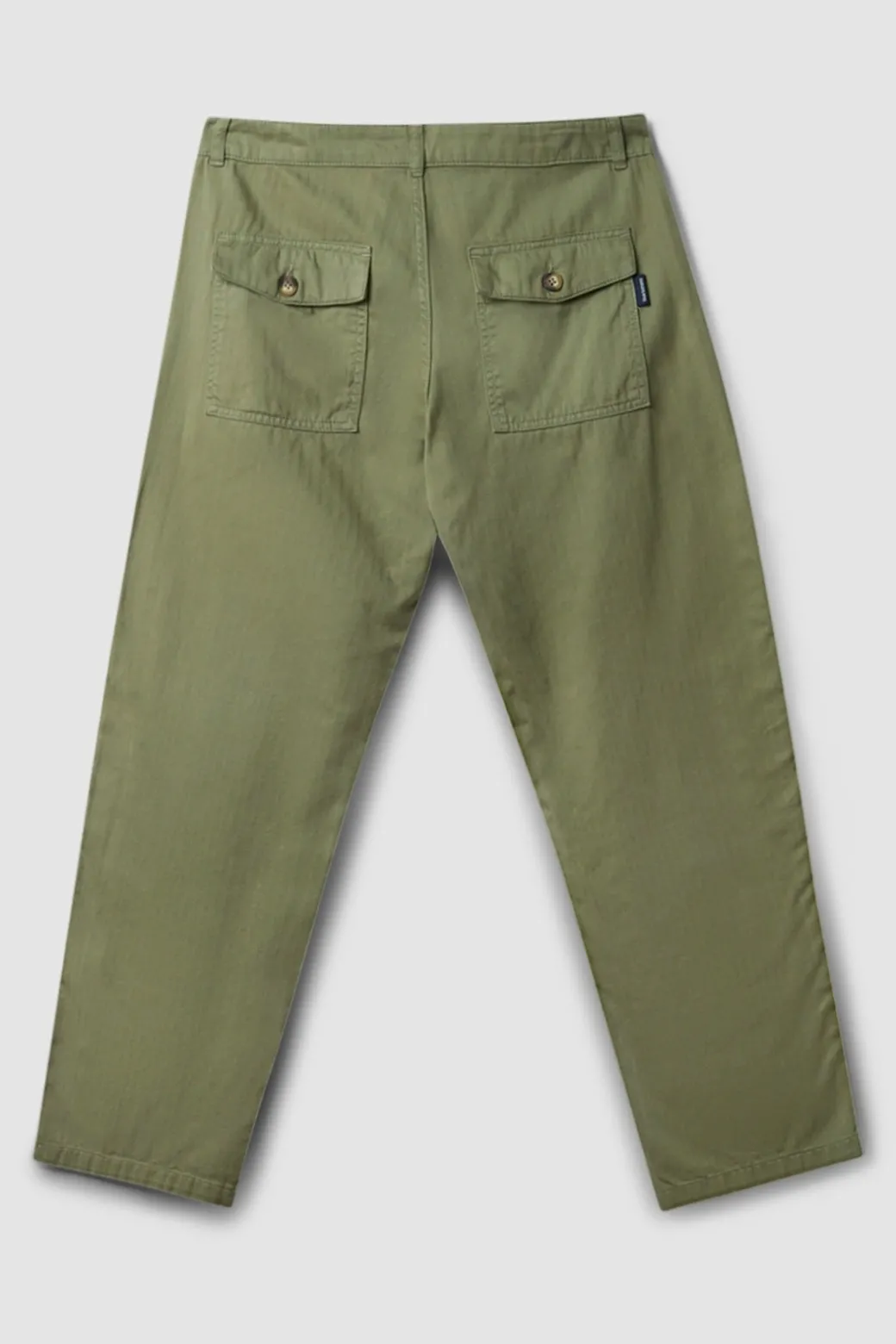 PANTALÓN STRAIGHT PATCHED IGUANA GREEN
