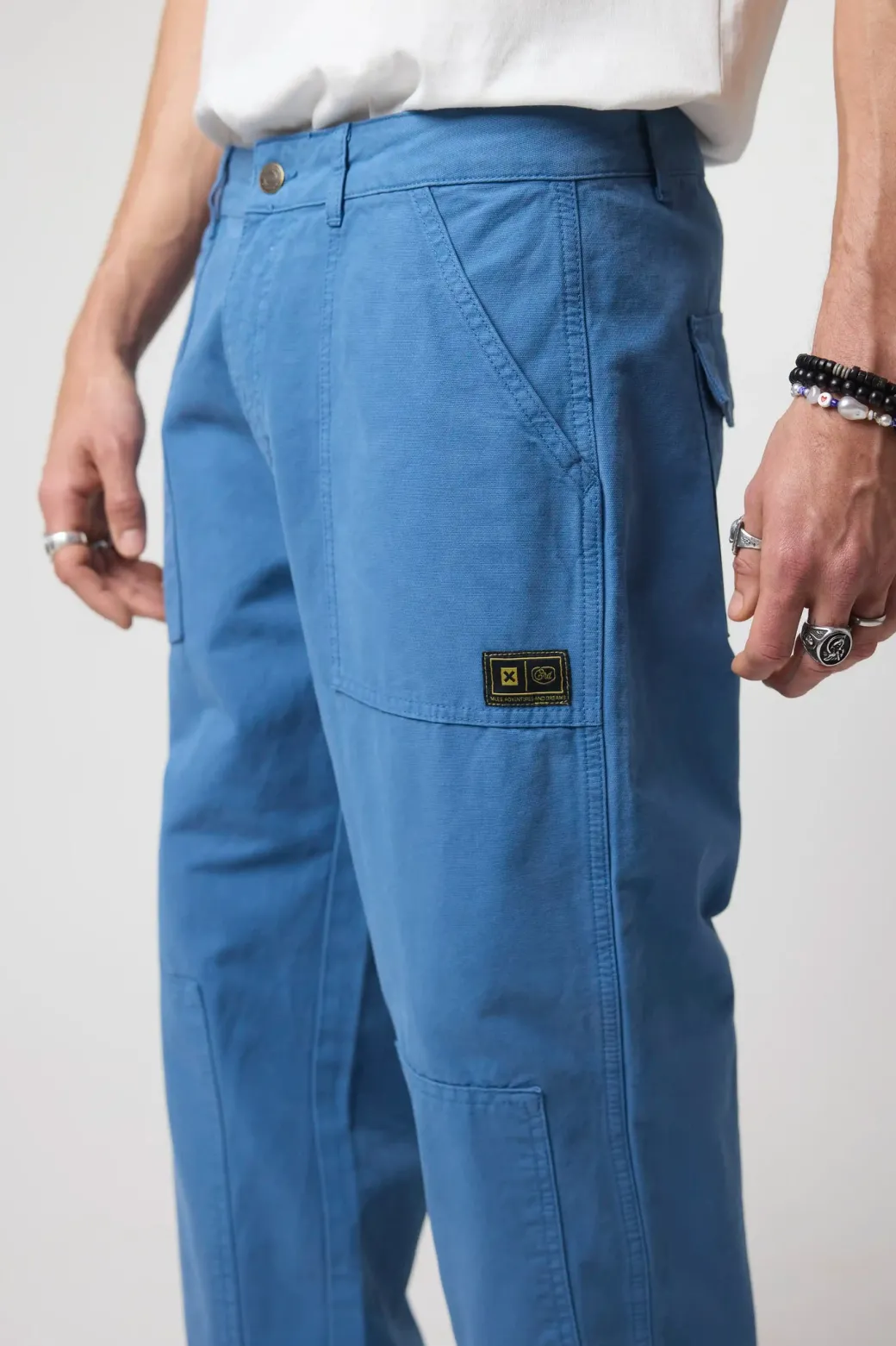 PANTALÓN STRAIGHT PATCHED CRD AZUL