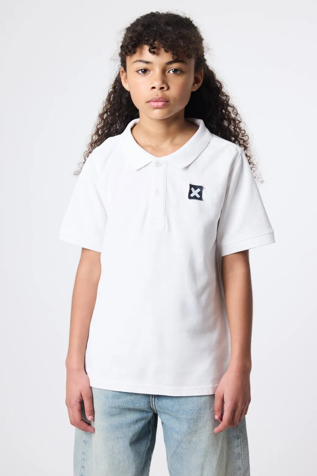 POLO KIDS NATURE BLANCO