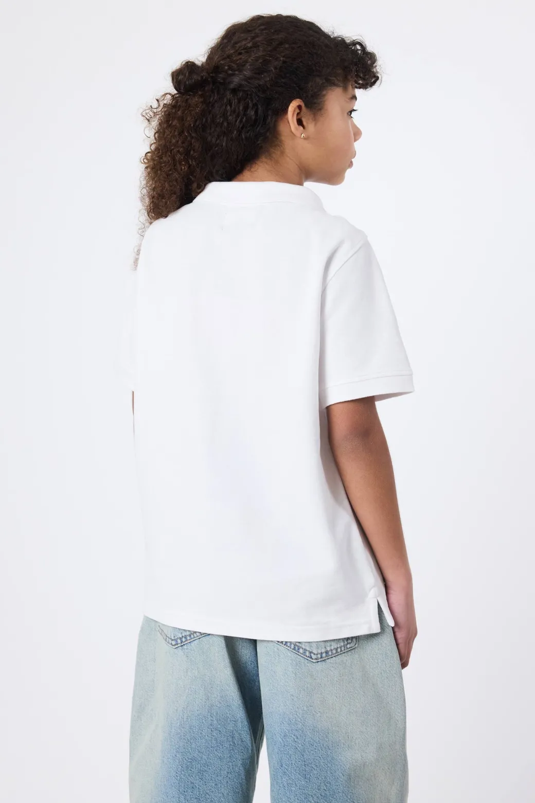 POLO KIDS NATURE BLANCO