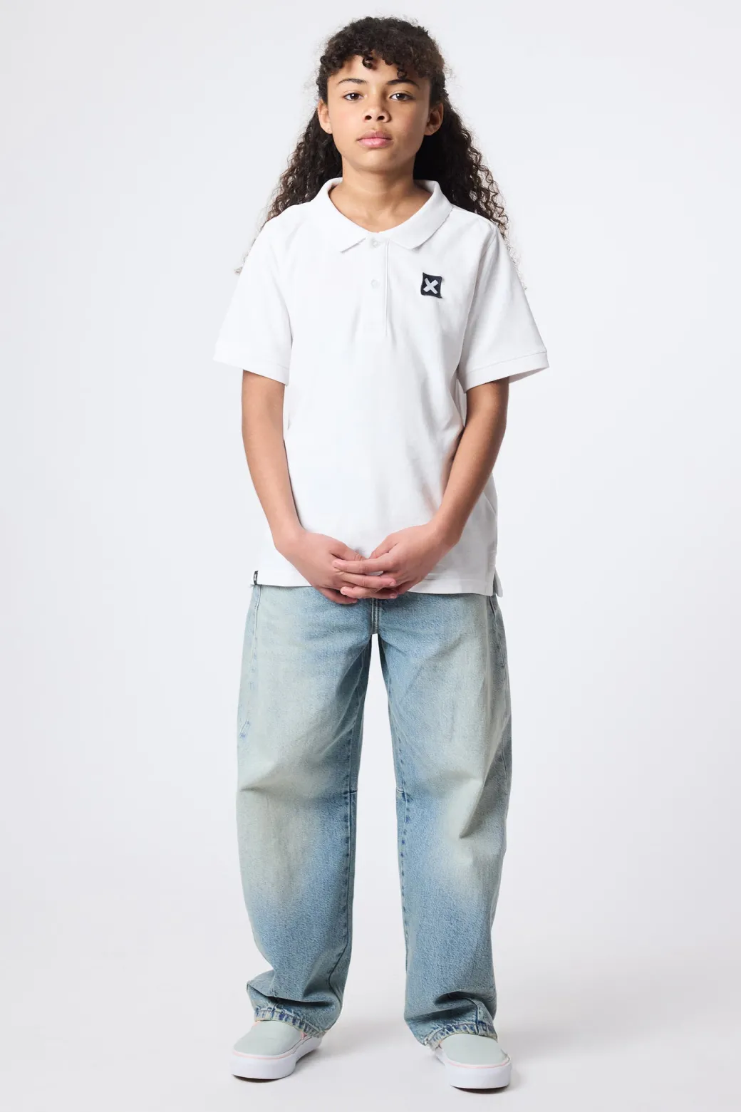 POLO KIDS NATURE BLANCO