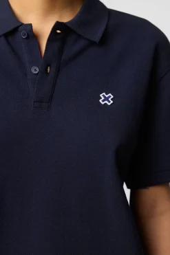 POLO PATCH AZUL MARINO