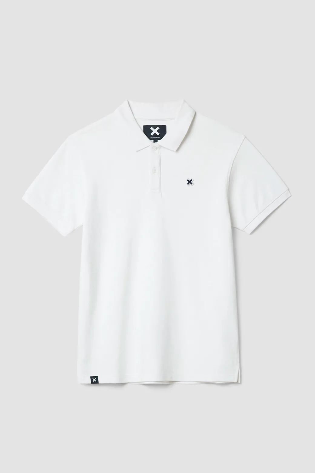 POLO PATCH BLANCO