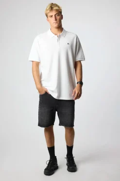 POLO PATCH BLANCO