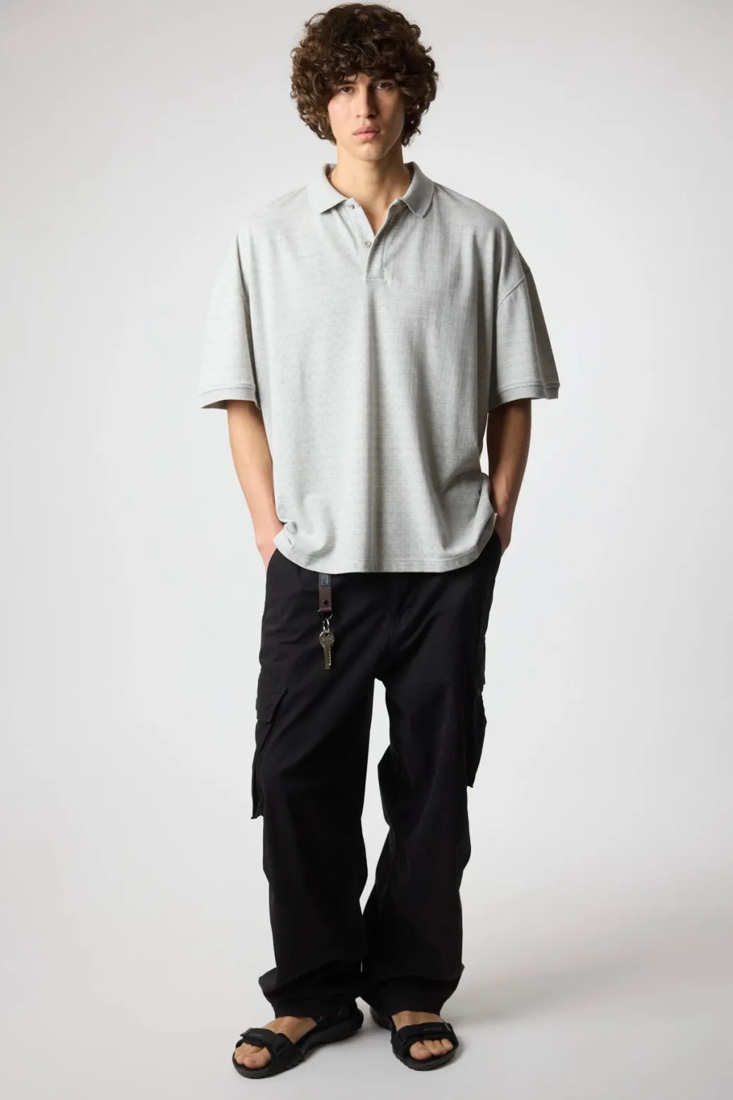 POLO WHEELS LIGHT GREY MELANGE